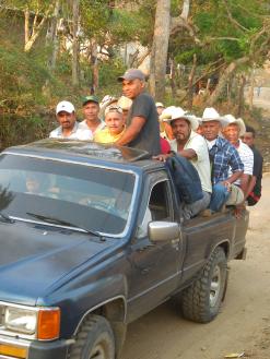Men in truck from Ocotal