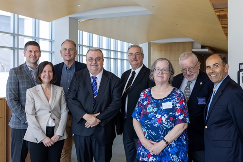 Dartmouth Cancer Center annual visit group photo