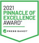 2021 Pinnacle of Excellence Award from Press Ganey