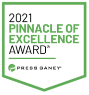 2021 Press Ganey Pinnacle of Excellence Award