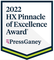 2022 Pinnacle of Excellence Award from Press Ganey