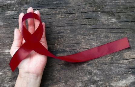 Burgundy multiple myeloma awareness ribbon