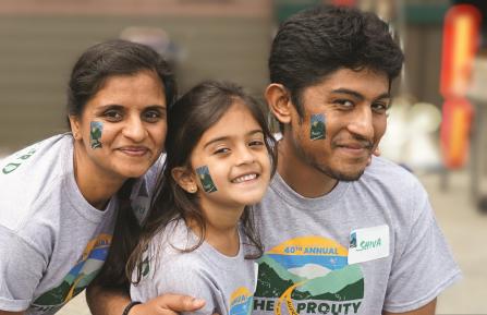 Participants at the 40th annual Prouty 