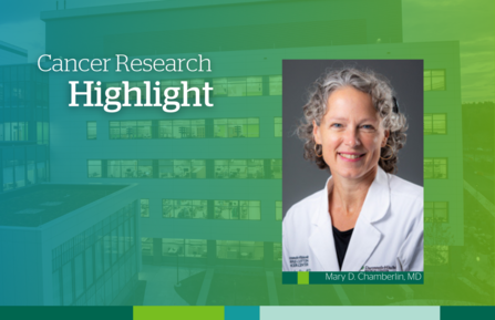 Mary Chamberlin cancer research highlight