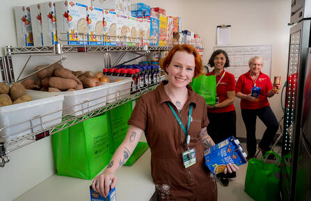 Dartmouth Cancer Center Healing Harvest Food Pantry