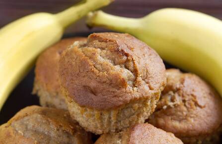 Banana bread muffins