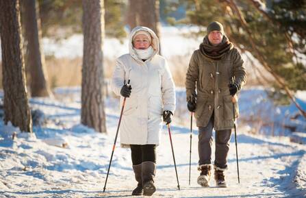 winter walking