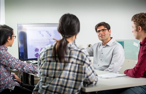 Researchers meeting