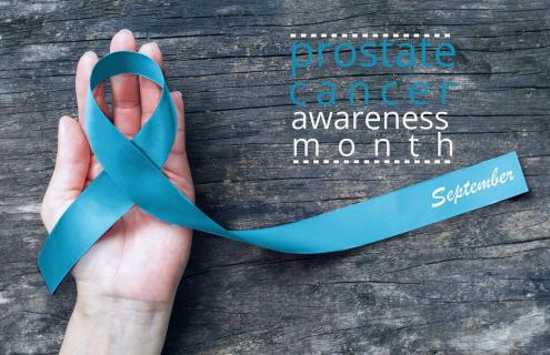 prostrate cancer awareness ribbon