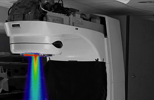 FLASH Beam air ionization