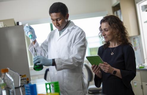 immunologists in lab