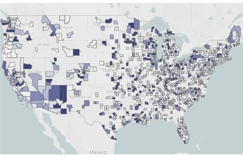 Oncology network map