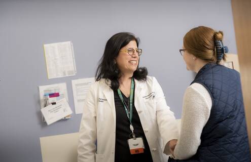 Breast cancer oncologist Linda T. Vahdat, MD