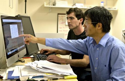 Graduate student, Fred Varn and Chao Cheng