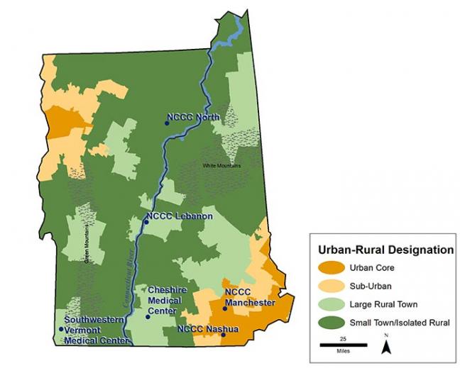 NH VT Urban Rural Map