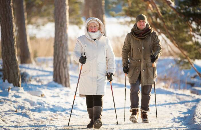 winter walking